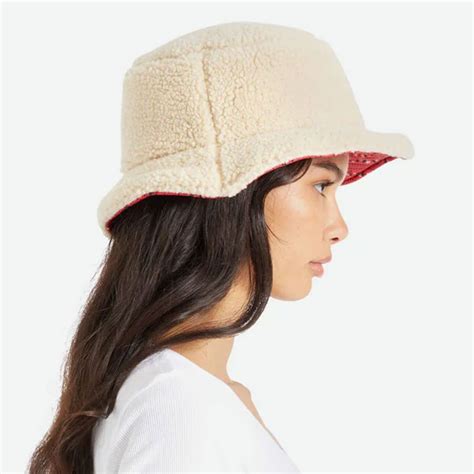 sherpa fleece bucket hat.